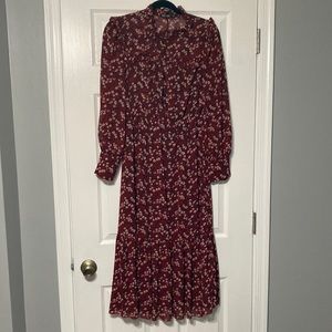 NASTY GAL | Womens Size 6 Prairie midi Dress